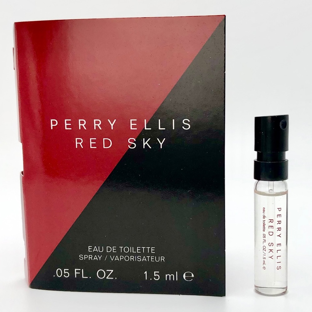 ❤️ 4 for $25 Perry Ellis Red Sky Mini Travel Vial NEW